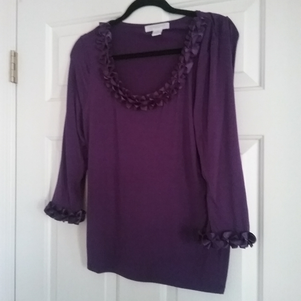 Ladies Purple Blouse  NWOT